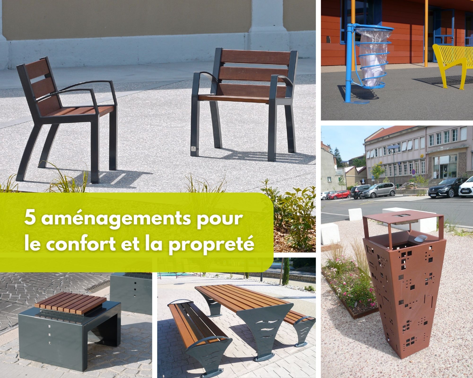 Répondez à notre sondage sur le mobilier urbain et l'espace public