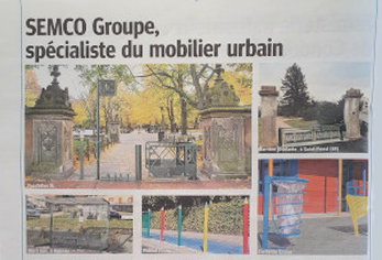  SEMCO Groupe, spécialiste du mobilier urbain