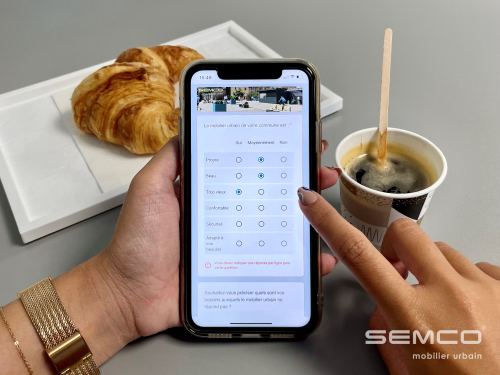 Répondez à notre sondage sur le mobilier urbain et l'espace public